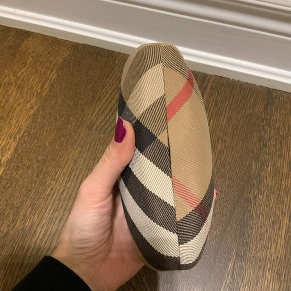 BURBERRY London Glasses Sunglasses Case Hard Clamshell Nova Plaid Authentic - Picture 4 of 16